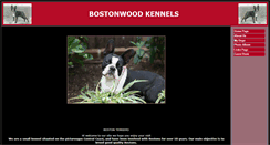 Desktop Screenshot of bostonwoodkennels.com