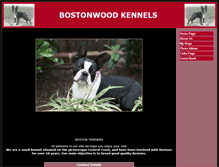 Tablet Screenshot of bostonwoodkennels.com